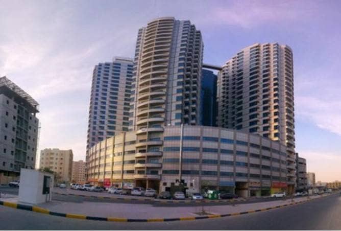 GOOD LOCATION 3 bedroom hall for sale in falcon tower with parking