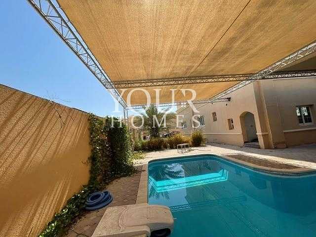 13 CORNER VILLA 5 BED ROOM  WITH SWIMMING POOL IN AL QOUZ 2.260K