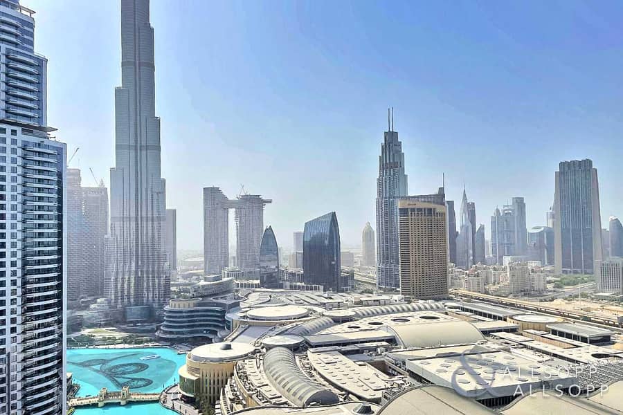 Available | 3 Bedrooms | Burj Khalifa View
