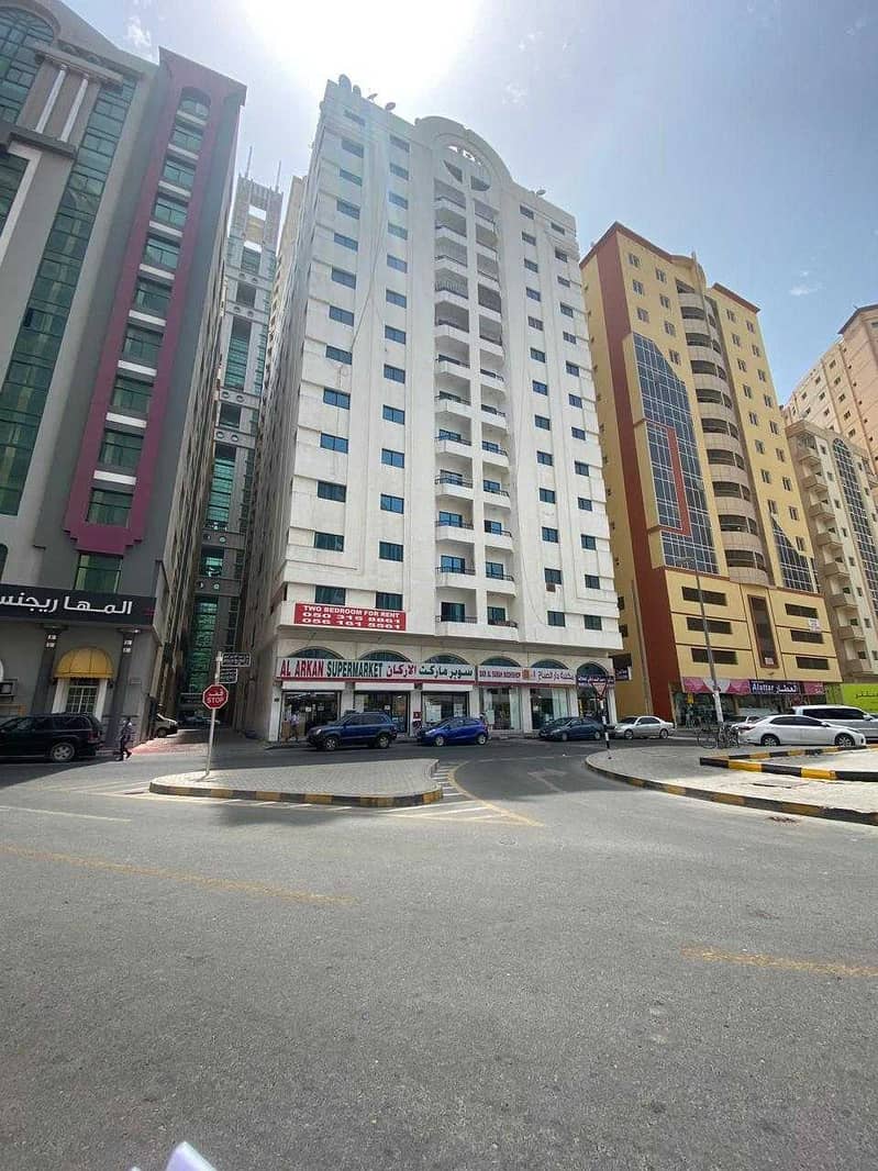 For annual rent in the Emirate of Sharjah, two rooms and a hall, a