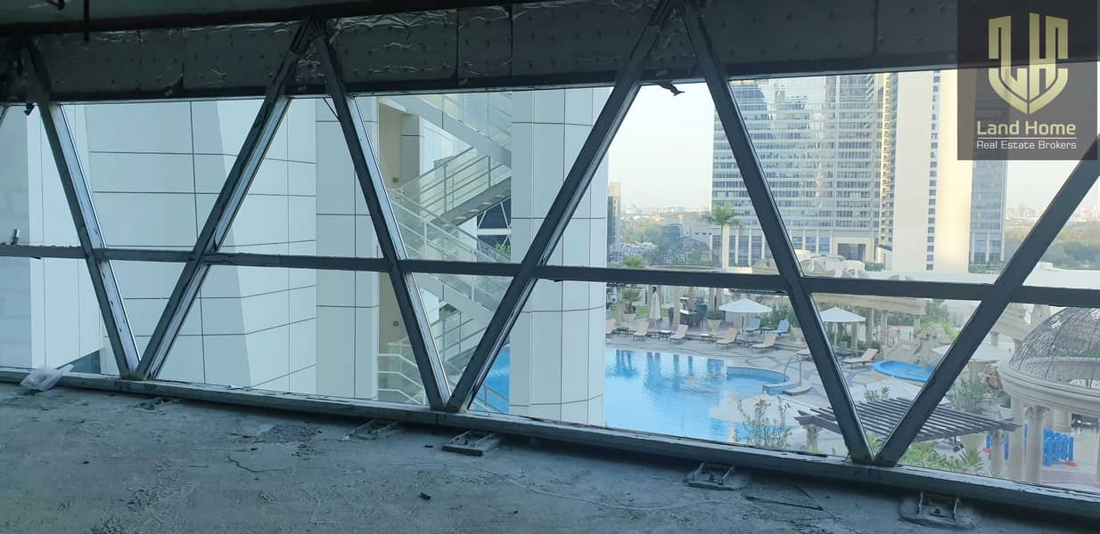 2 swimming pool view - 3 month free- Free zone and difc license