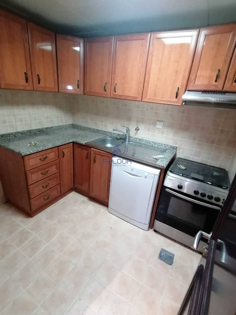 6 Spacious 1BHK for 41k in Al Nahyan Area