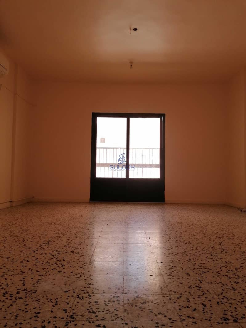 6 Spacious 2BHK available for 42k in hamdan nearby Al Maia Mall area