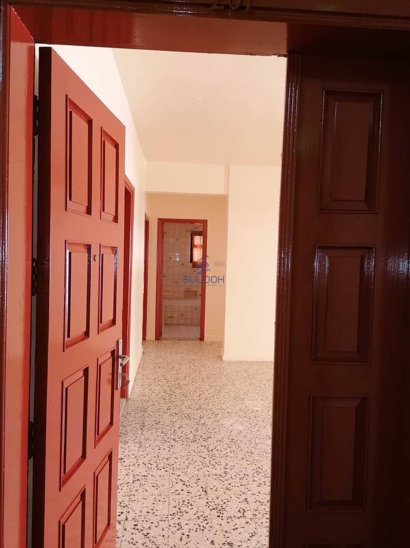 8 Spacious 2BHK available for 42k in hamdan nearby Al Maia Mall area