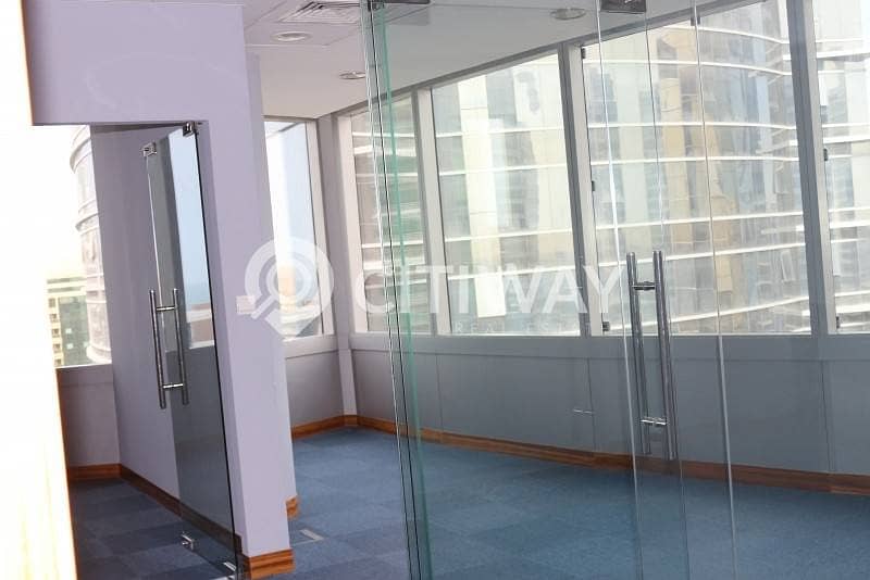 Spacious Office on a High Floor with a Stunning JLT View