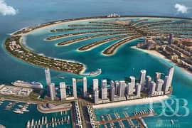شقة في جراند بلو تاور1 لإيلي صعب إعمار الواجهة المائية دبي هاربور 2 غرف 4300000 درهم - 5282158