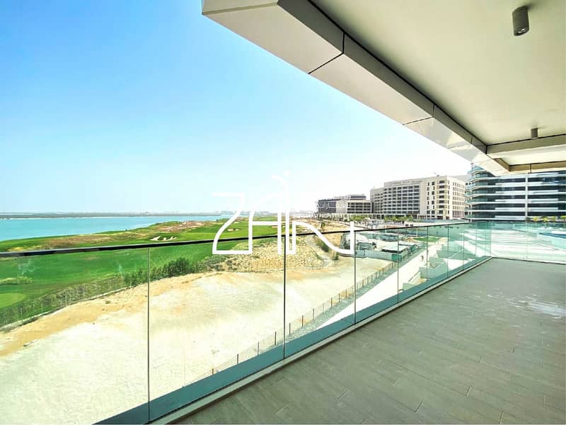 2 Brand New Golf & Canal View 3 BR Apt with Balcony