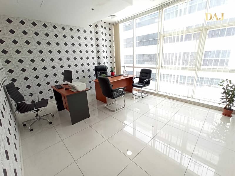 4 Private office @ AED 12000 | Flexible payment Options | 0% Commission