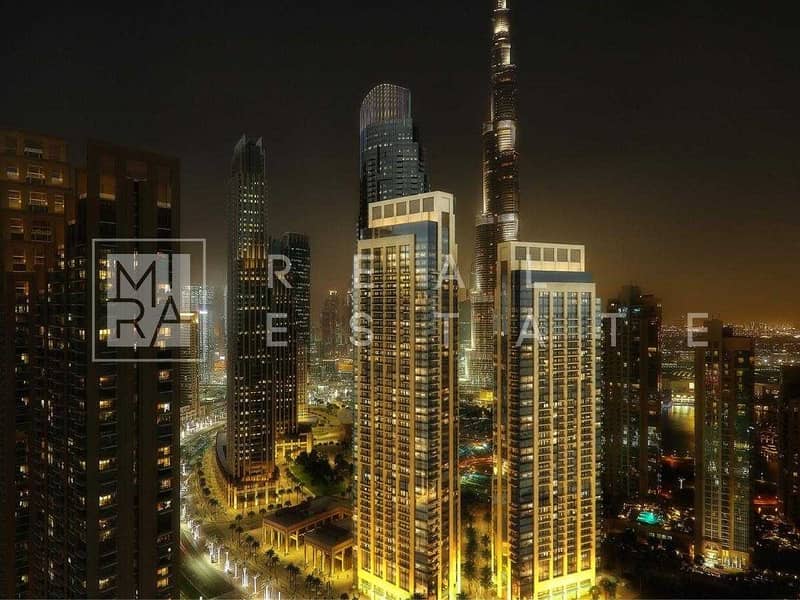 Close Up View of Burj Khalifa | Dubai-Opera District | Premium 2 Bedroom Apartment