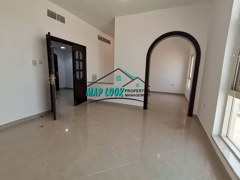 9 Huge !! 3 bedroom with maid room | balcony | spacious kitchen | 80k |very easy parking | located al nahyan