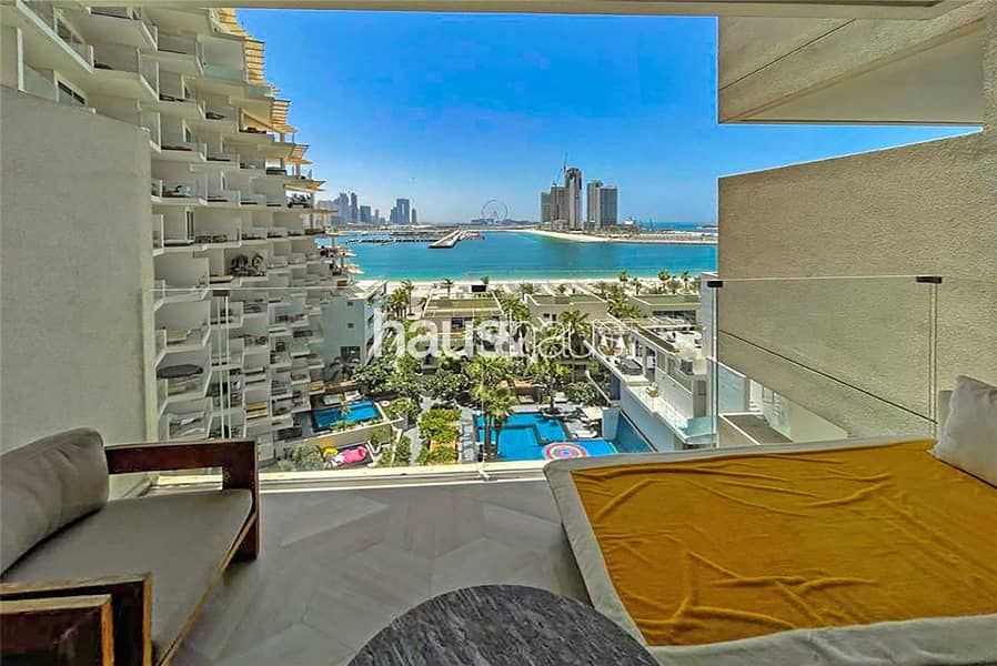 2 Sea Views | 2BR | 5* Hotel lifestyle | 2 balconies