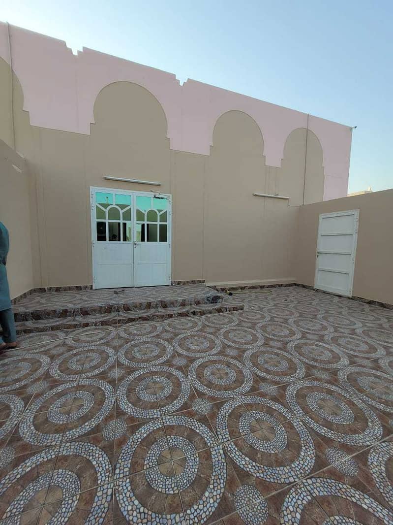 Separate Entrance and Yard 3 Bedroom Hall with 2 Bathrooms in Al Shamkha