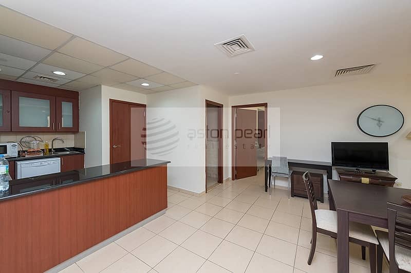 2 Sea View | Furnished 1B | Multiple Cheques Payment