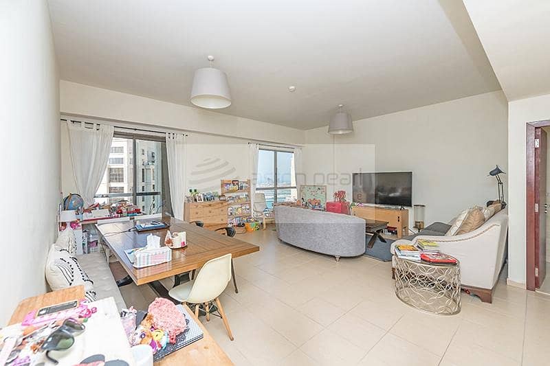 4 Sea and Marina View | 2 BR + Study | On High Floor