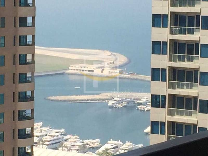 3 Upgraded 3 Bedroom | Al Seef Tower | Sea and Partial Marina View
