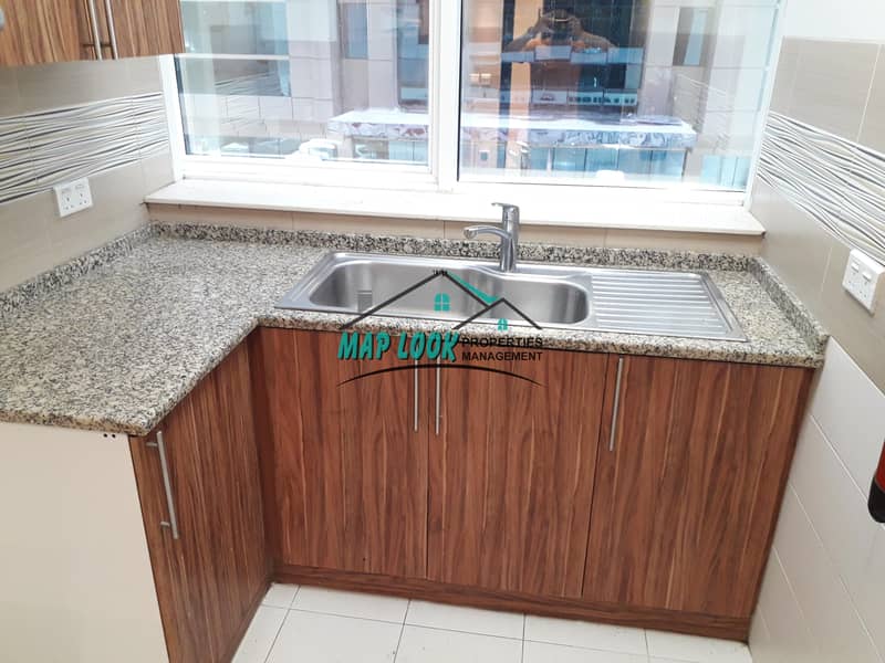 6 Stylish 1 Bedroom 2 Bathrooms With Under Ground Parking Located Al Nahyan Mamora 50k