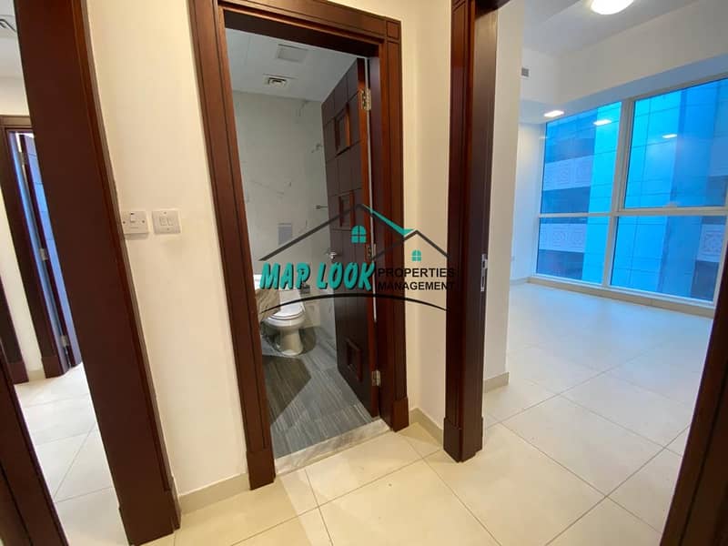 8 Stylish 2 Bedrooms 2 Bathrooms With Parking 60k Located Hamdan St
