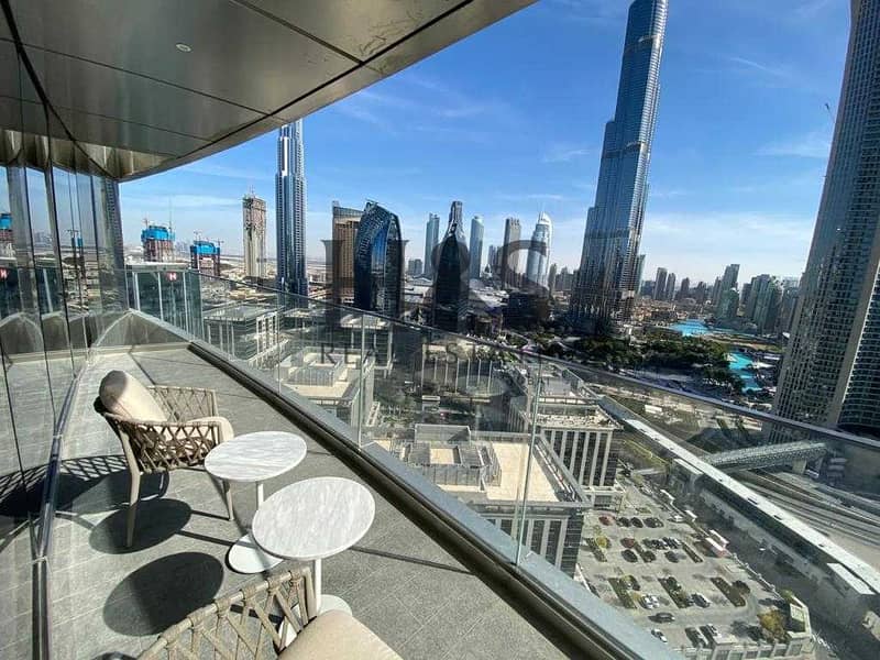 Fully Furnished 2 Beds | Burj Khalifa View | Ready to Move