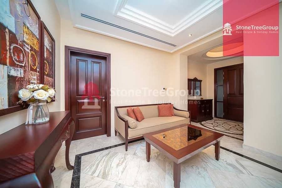 37 Spacious Villa in Palm Jumeirah | Taj Grandeur Residence |  No Commission!