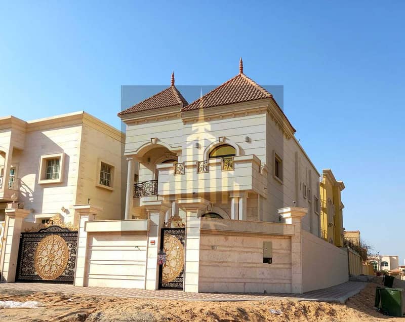 GREAT OFFER BEAUTIFUL MODERN STYLE VILLA FOR RENT 5 MASTER BADROOMS MAJLIS (HALL) IN AL MOWAIHAT1  AJMAN RENT 85,000/- AED YEARLY