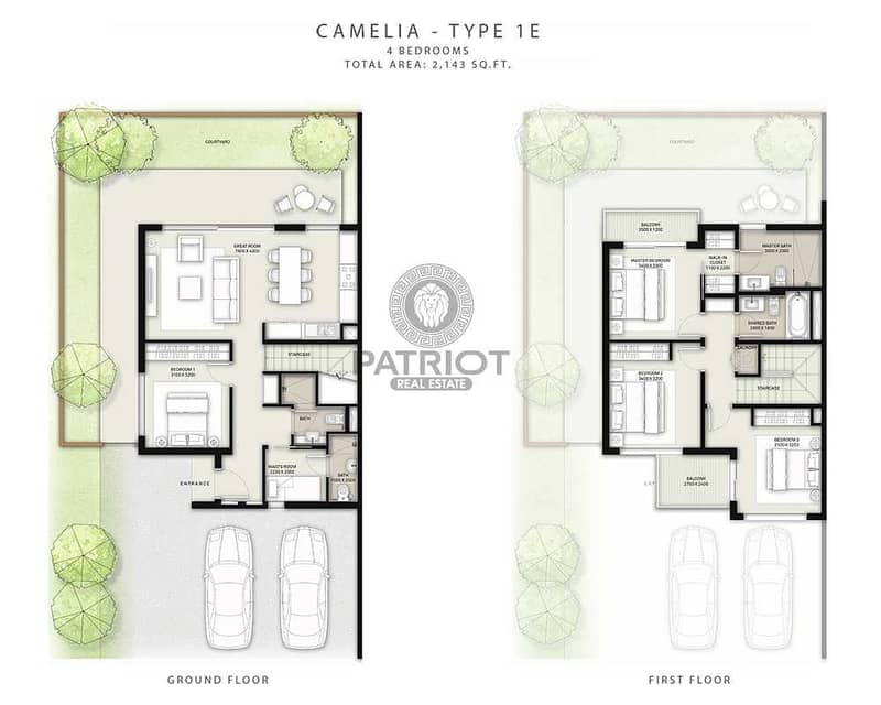 11 Amazing exclusive 4 Bedroom Corner Unit available in Camelia 1