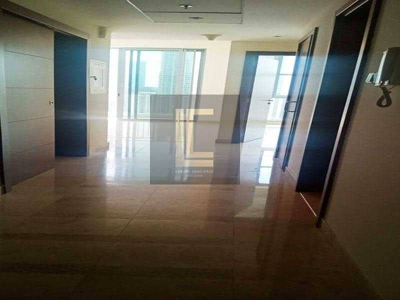 7 Partial Fountain View|1BR Apt|Mid Floor|Unfurnished