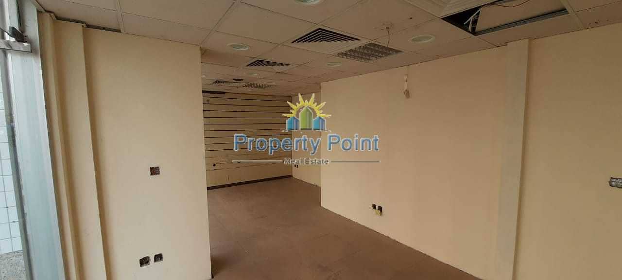 5 100 SQM Shop for RENT | Ground + Mezzanine | Great Location for Business | Liwa Street