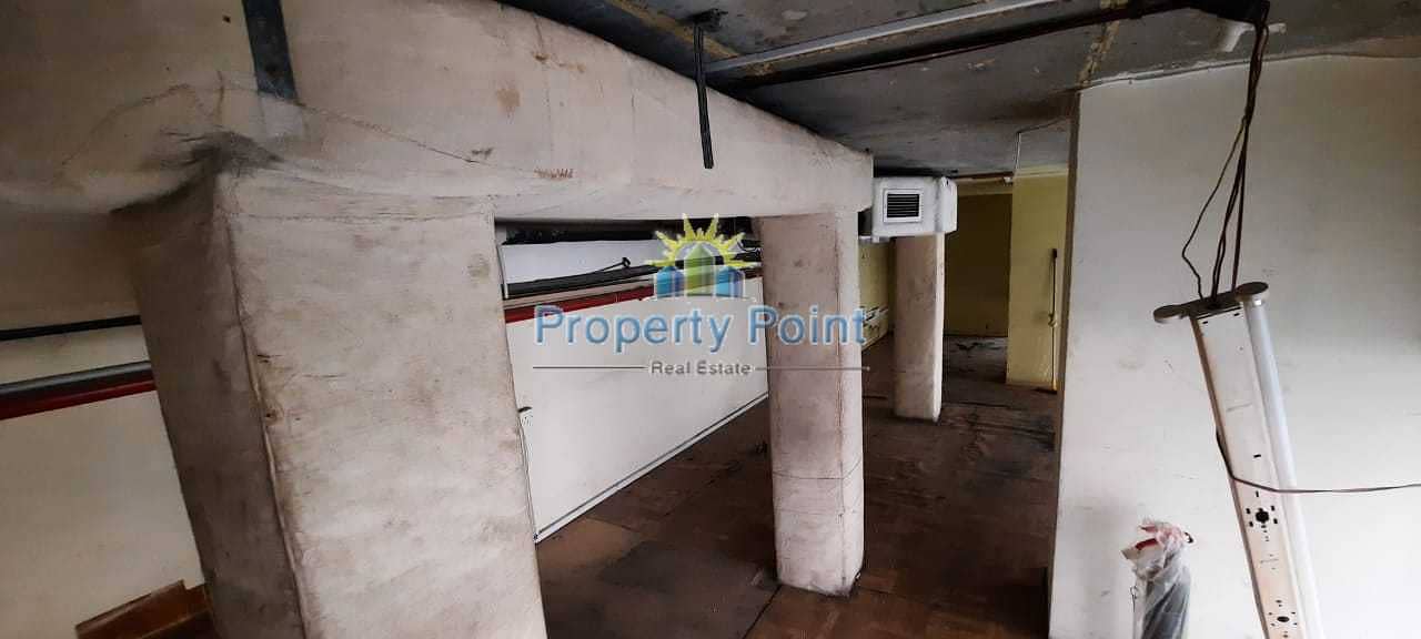 10 100 SQM Shop for RENT | Ground + Mezzanine | Great Location for Business | Liwa Street