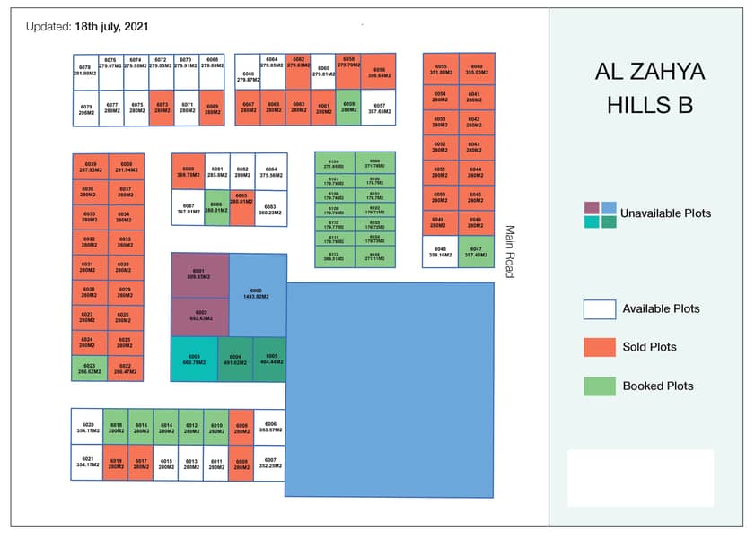 Excellent Opportunity to Buy Residential Plot in Al Zahya Hills