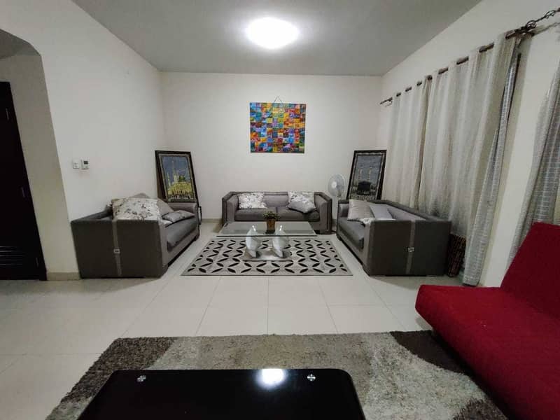 2 HUGE 2 BEDROOM VILLA FOR RENT + MAID ROOM | FULLY FURNISHED | BIG LIVING | FULLY EQUIPPED KITCHEN