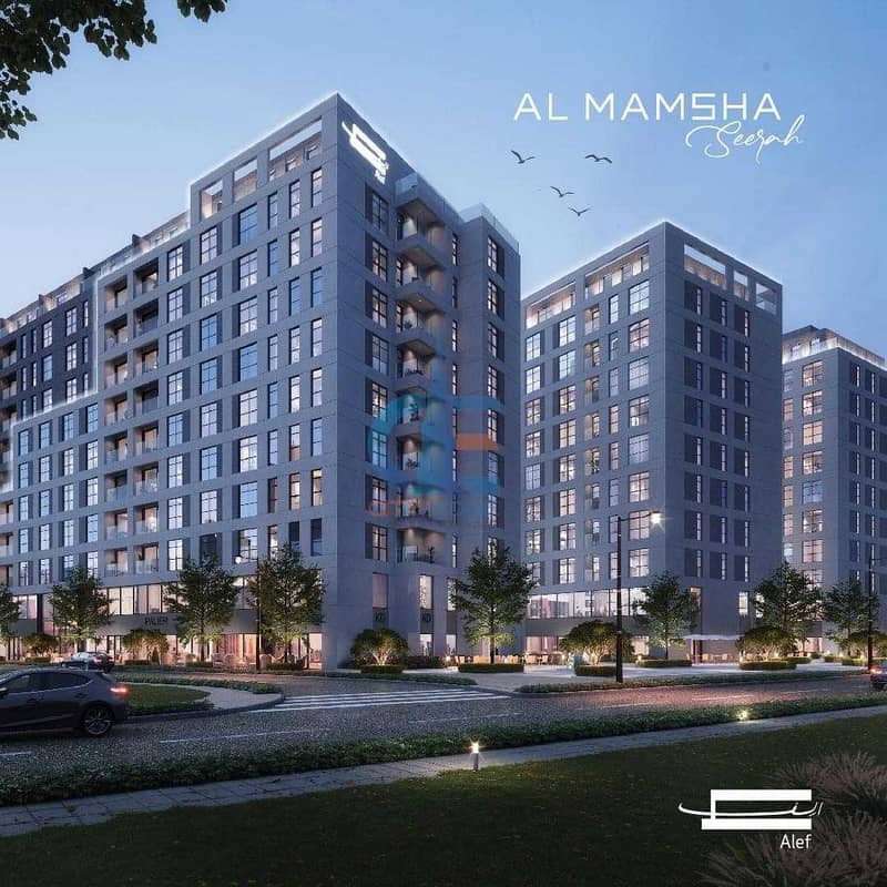 12 3 % down payment and 4700 AED per month book your luxury apartment near Zahia City Center and School Area