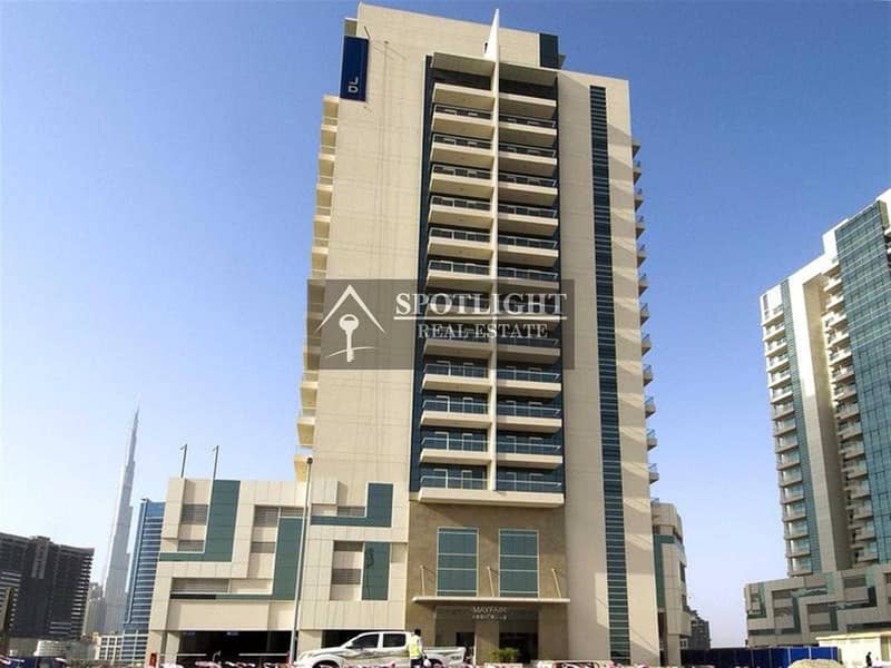 3 Hot deal | 1 bedroom | Full Lake plus Burj khalifa view | for rent | Business Bay