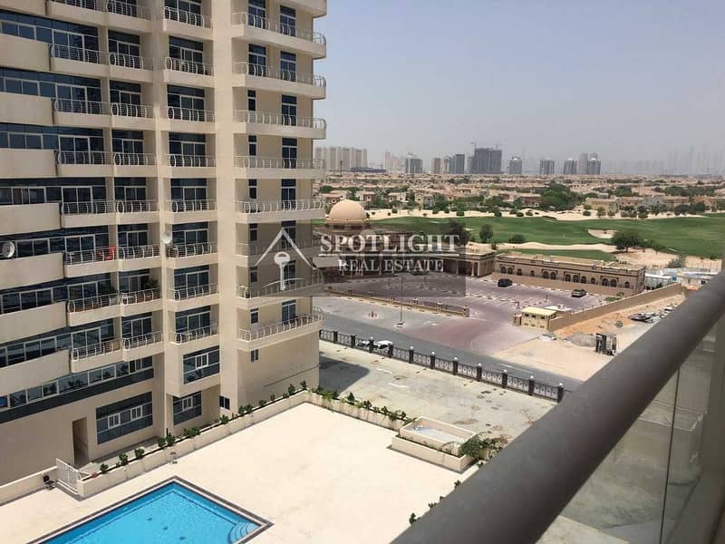 6 1 Bed For Rent + Pool View  Royal Residence 12 Cheques