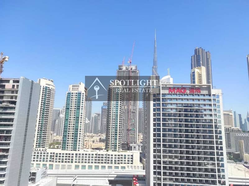 Hot deal | NO Commission |  Spacious 2-Bedroom plus store room | 1 Months Free | Burj Khalifa view | For Rent |