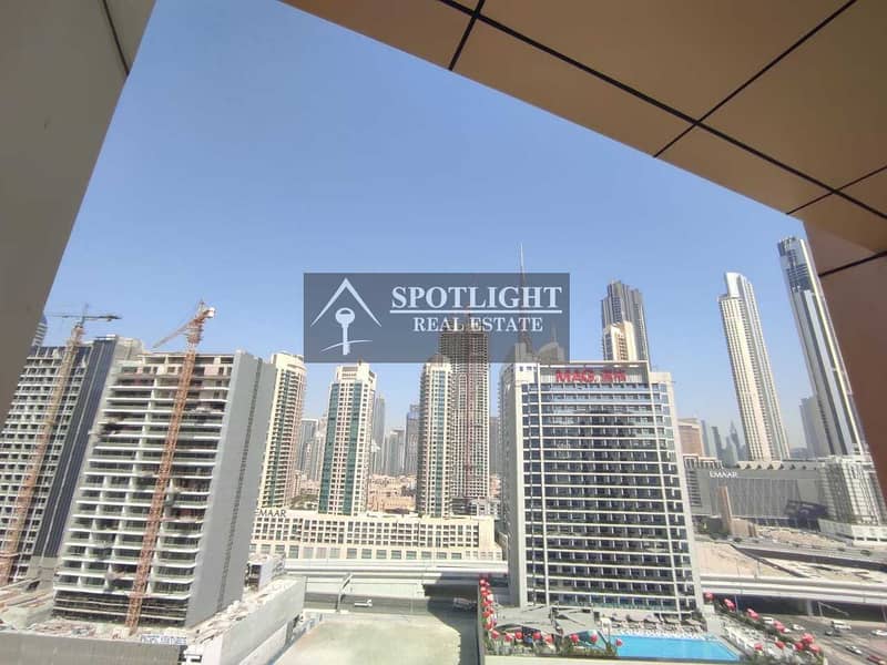 7 Hot deal | NO Commission |  Spacious 2-Bedroom plus store room | 1 Months Free | Burj Khalifa view | For Rent |