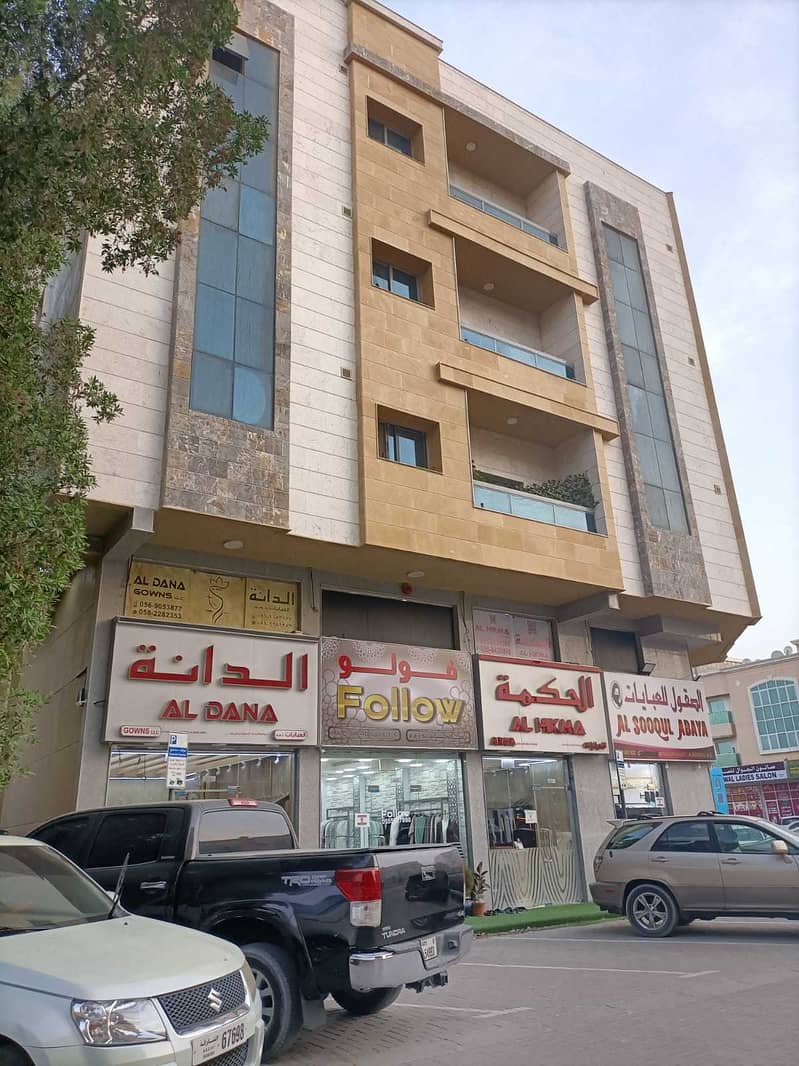 GRAB THE DEAL NEW BUILDING 2 BEDROOM /HALL WITH MAID ROOM APARTMENT FOR RENT ,AL RAWDA 2 AJMAN 32,000/- AED YEARLY