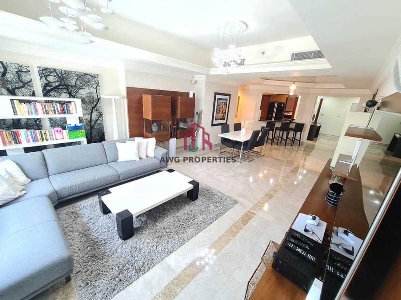 Fully Furnished | Huge Size | Best value price with partial sea view