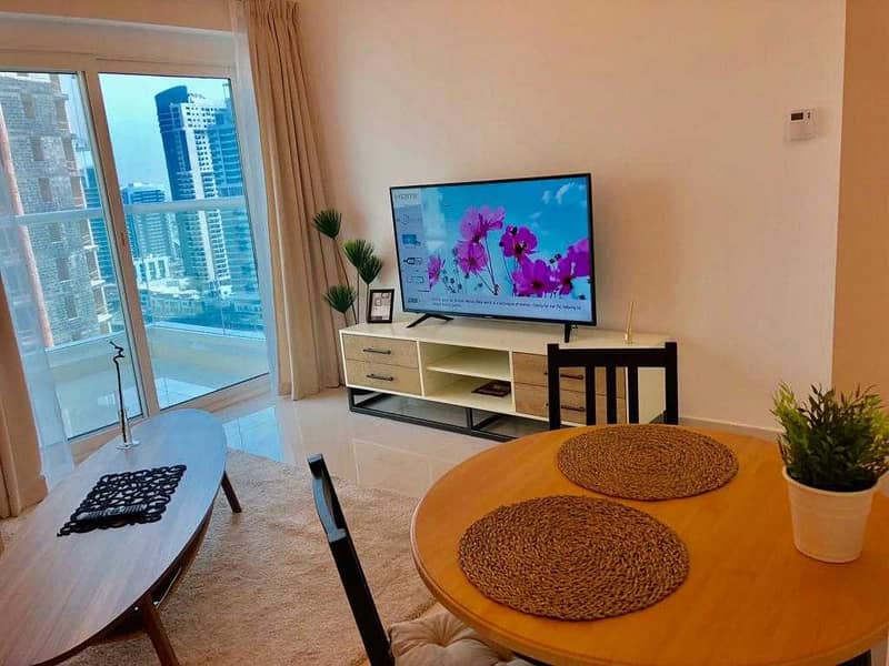 2 Full Marina View | 1 Bedroom | Fully Furnished