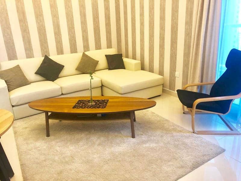 7 Full Marina View | 1 Bedroom | Fully Furnished