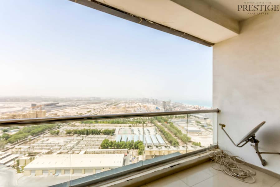 2 Bed Unfurnished| DEC Tower 2 | Sea View Marina