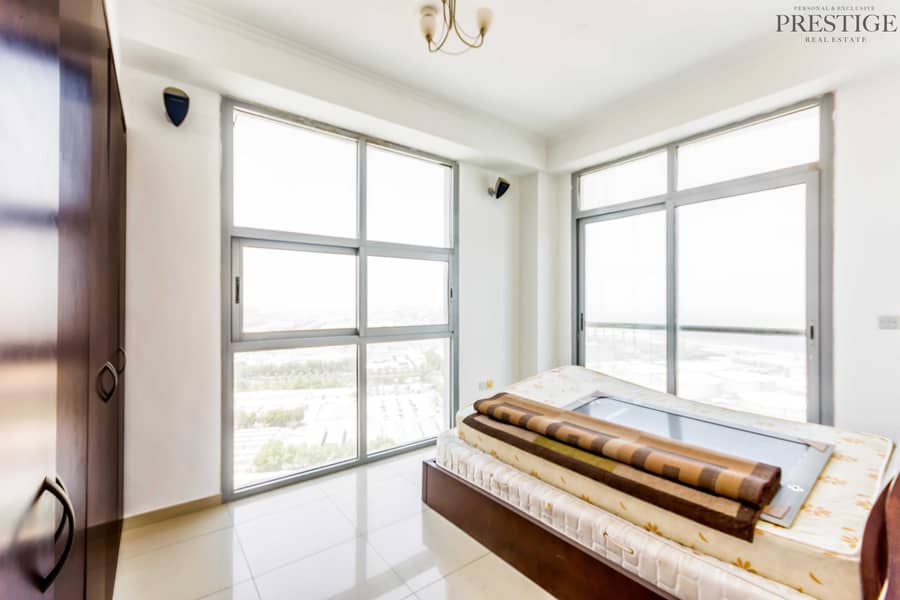 8 2 Bed Unfurnished| DEC Tower 2 | Sea View Marina