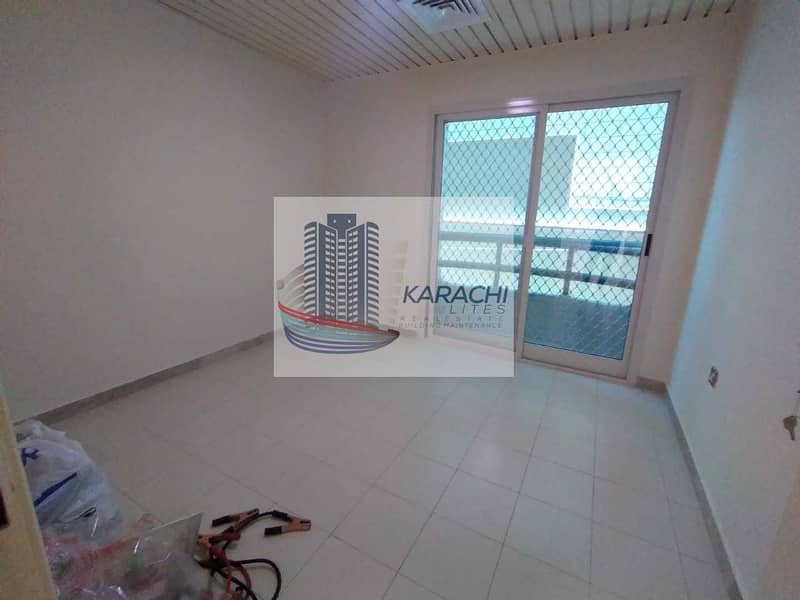 18 Renovated Centralized AC  3 Bedroom Apartment In A Villa With  Maid Room In Al Manaseer Near Khalidiyah Police Station