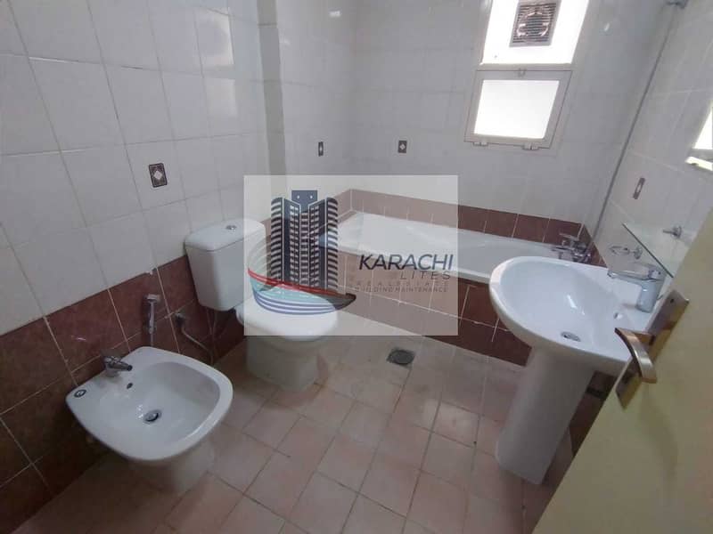 20 Renovated Centralized AC  3 Bedroom Apartment In A Villa With  Maid Room In Al Manaseer Near Khalidiyah Police Station