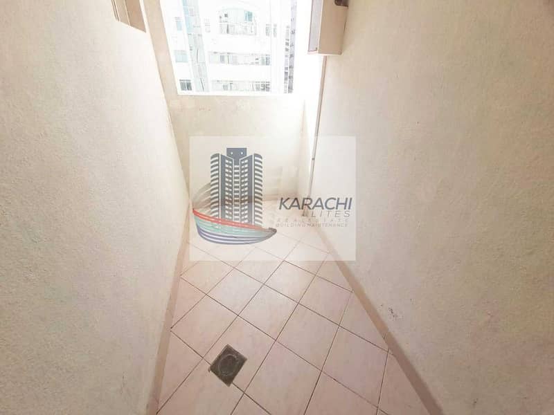 17 No Security Deposit!! Spacious Apartment With Balcony In Al Mamoura Just For You!!
