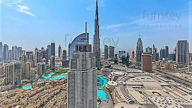 Burj And Fountain View l Furnished 2BHK