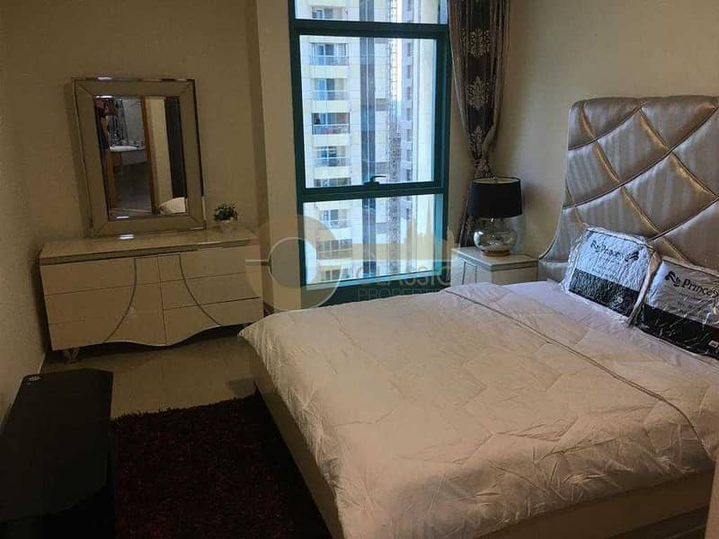 7 Furnished 2 Bed + Maid Room | High Floor | Free Chiller | 90k