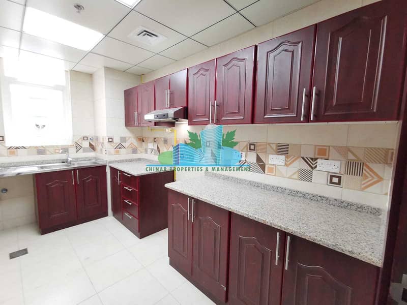 6 Brandnew Building|Modern Marble tiled|Built-in Cabinet|4 payments