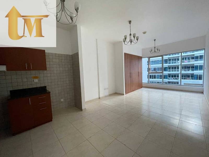 7 Nice Studio with Al Ain Road View for Sale in Skycourts Towers