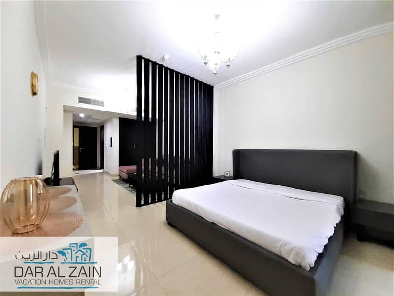 SPACIOUS FULLY FURNISHED STUDIO APARTMENT IN JVC