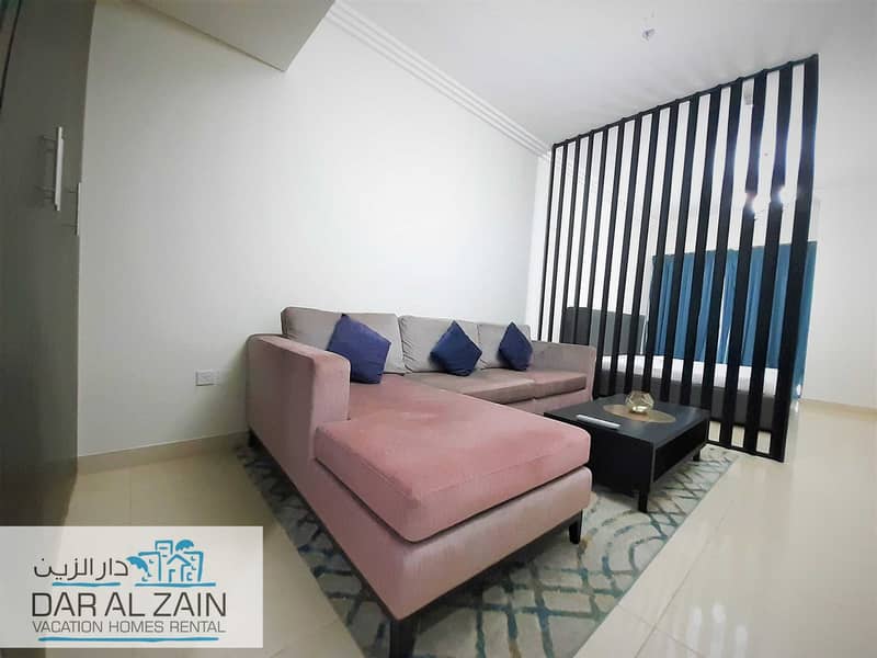 2 SPACIOUS FULLY FURNISHED STUDIO APARTMENT IN JVC